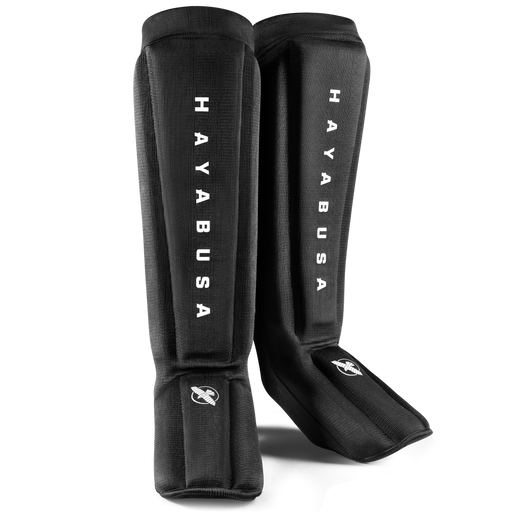 Hayabusa Core Sleeved Shin Guards - Peak Home Fit