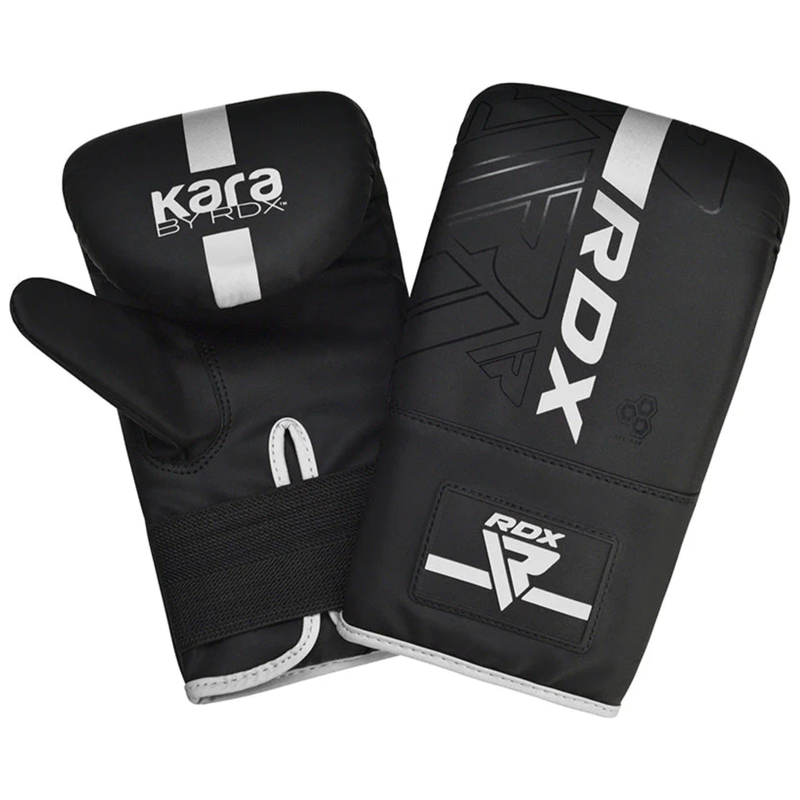 RDX F6 KARA Bag Gloves 4oz Black - Peak Home Fit