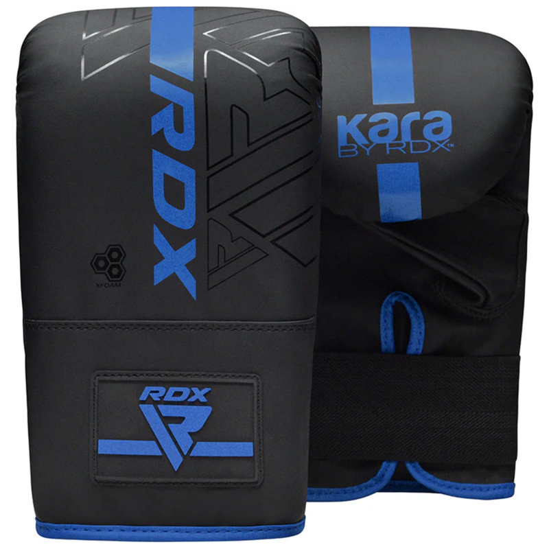RDX F6 KARA Bag Gloves 4oz Black - Peak Home Fit