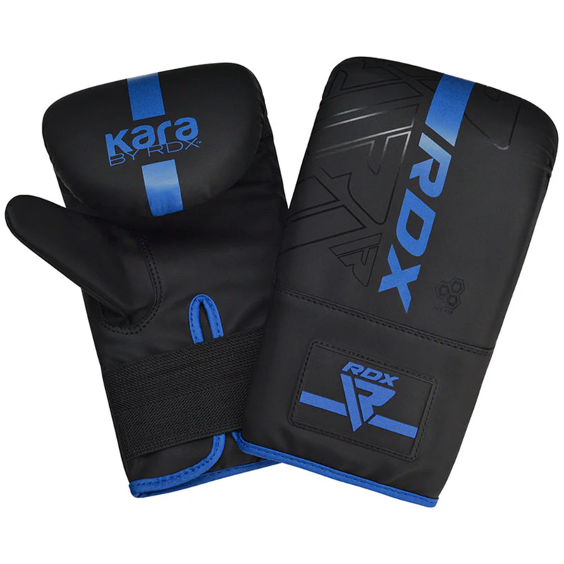 RDX F6 KARA Bag Gloves 4oz Black - Peak Home Fit