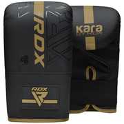 RDX F6 KARA Bag Gloves 4oz Black - Peak Home Fit