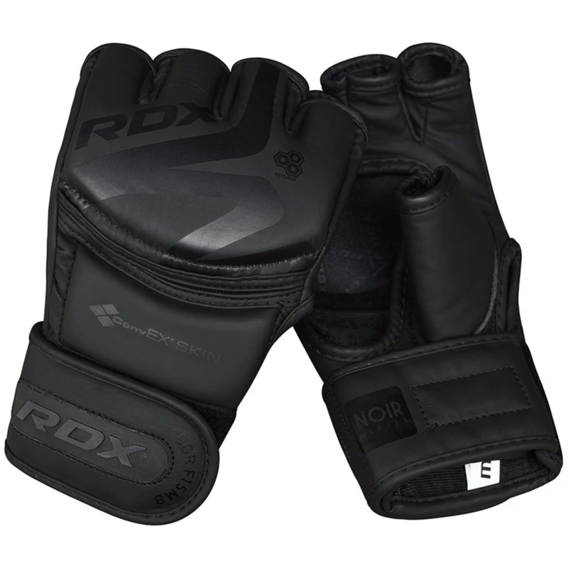 RDX F15 Noir MMA Training Gloves - Peak Home Fit