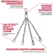 RDX X14 Punch Bag Chains - Peak Home Fit