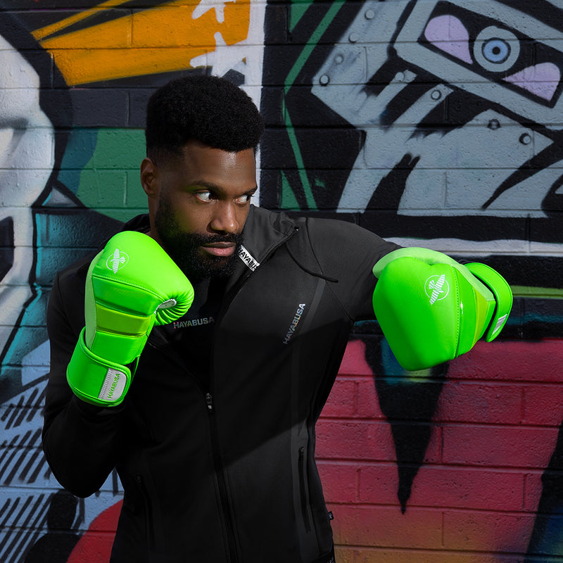 Hayabusa T3 Neon Boxing Gloves