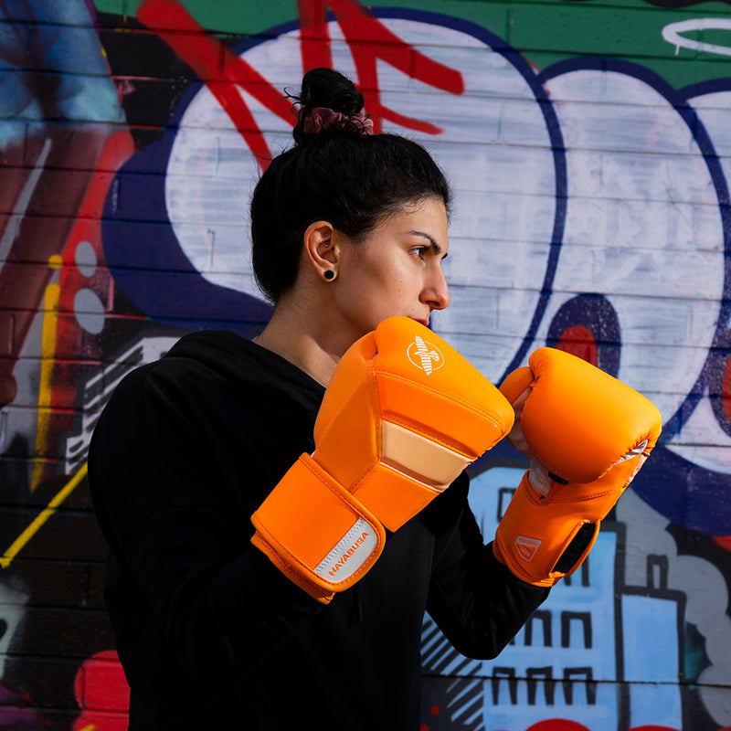 Hayabusa T3 Neon Boxing Gloves