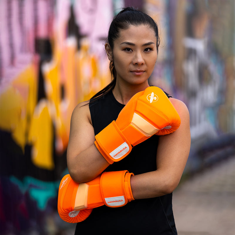Hayabusa T3 Neon Boxing Gloves