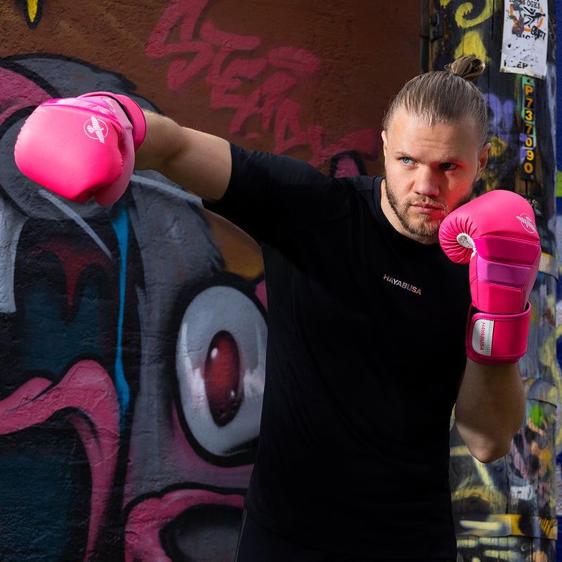 Hayabusa T3 Neon Boxing Gloves